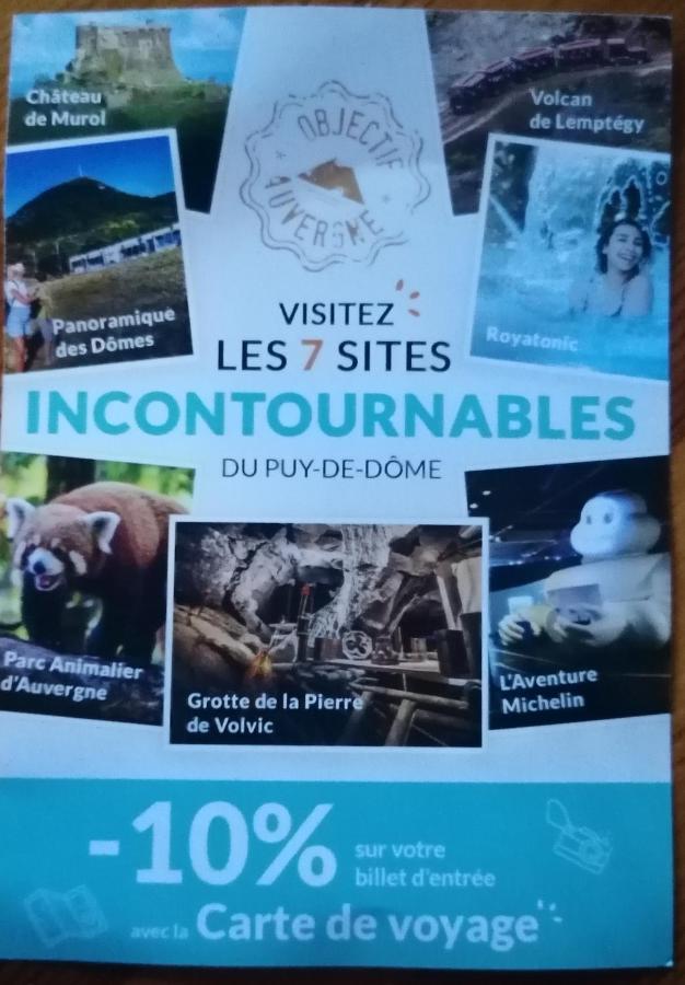 Tulipe, Appartement 5 Personnes, Entre Sancy Et Volcans D'Auvergne Orcival Extérieur photo